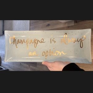"Champagne" Trinket Dish